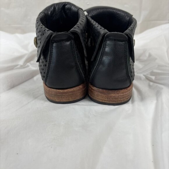 Patricia Nash Sabrina Ankle Boots Black Italian Leather Women’s Size 7.5 - Picture 7 of 16